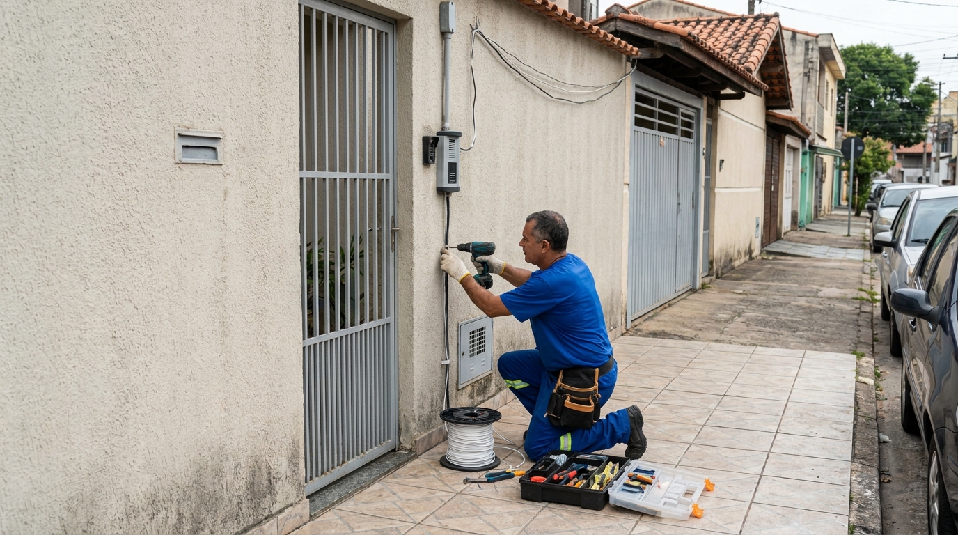 Instalação em Condomínios na Olaria, Guarapari‑ES