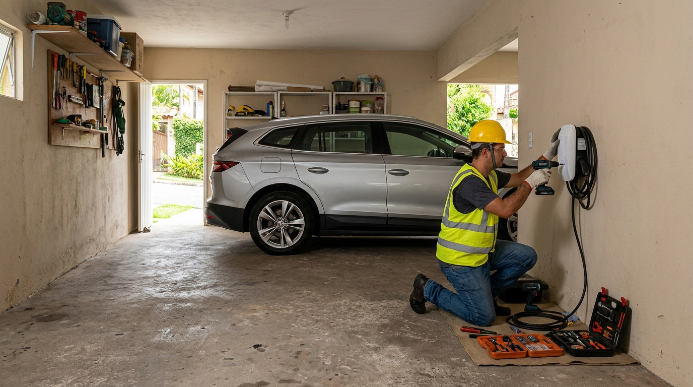 Instalação em Garagem ou Condomínio em Guarapari‑ES