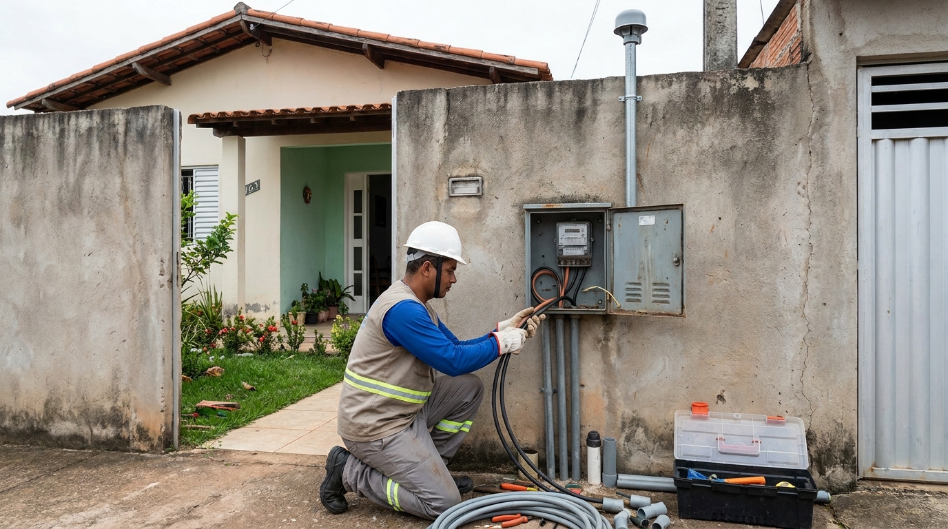 Montagem de Padrão Residencial no Centro, Guarapari‑ES